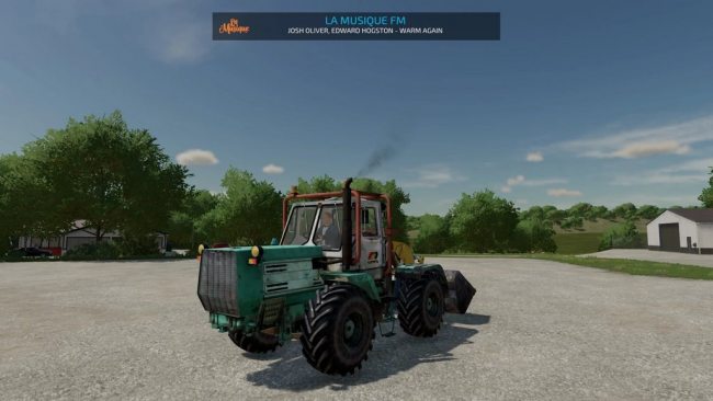 ХТЗ-150К с погрузчиком ТО-25