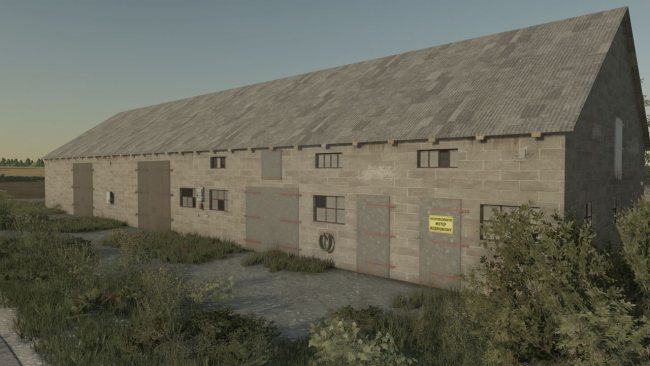 Large Old Brick Barn