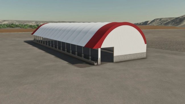 Hoop Cattle Barn
