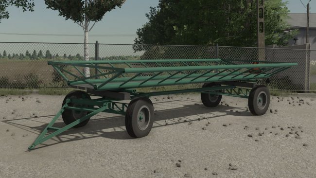 Old Bale Trailer