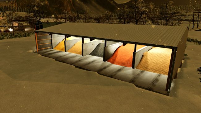 5 Cell Bulk Shed