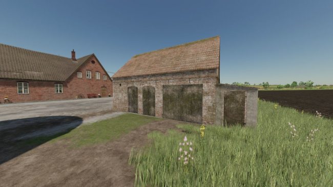Old Polish Chicken Coop With Garage