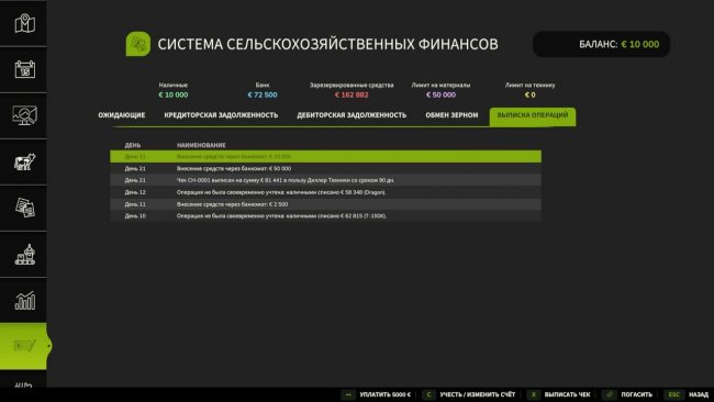 Система финансирования сельского хозяйства