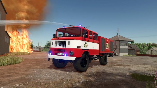 IFA W50 TLF Пожарная машина